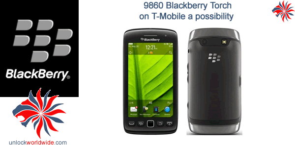 tmobile 9860 blackberry torch 