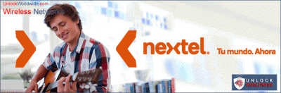 nextel wireless mobile network - unlock worldwide