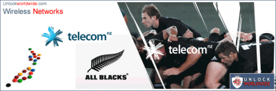 telecom new zealand wireless network unlock worldwide