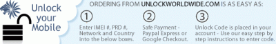 simple guide to unlocking - worldwide codes