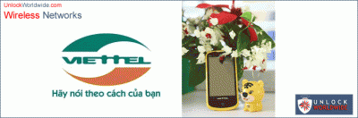 viettel wireless mobile network - vietnam - unlock worldwide
