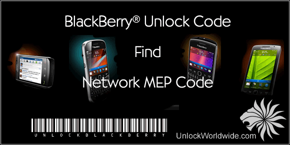 BlackBerry Unlock Code