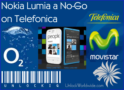 Nokia Lumia will not be stocked on Telefonica (Movistar & O2)