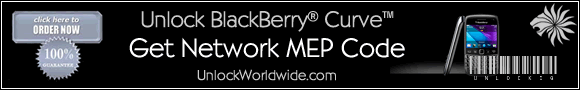 Unlock Blackberry Curve - Get MEP code