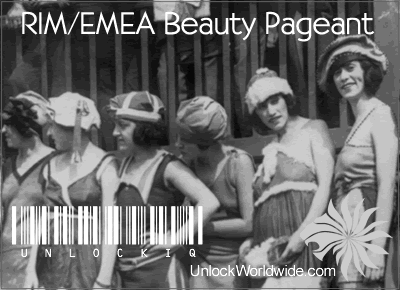 RIM / EMEA Beauty Pageant