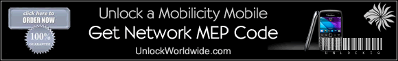 Unlock Mobilicity Blackberry HTC LG or Samsung