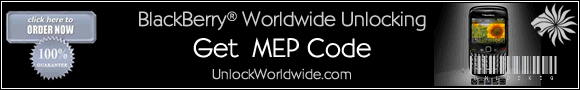 Unlock Blackberry MEP Codes
