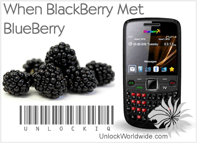 When BlackBerry met BlueBerry