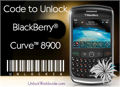 How do I unlock Blackberry Curve 8900 - Get network MEP code
