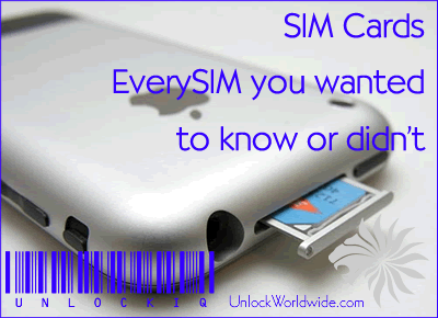 what is a sim card? why is my sim locked? how do I unblock my sim?